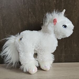 Webkinz Lil Kinz Unicorn Plush, No Code, Hair On Mane Cut